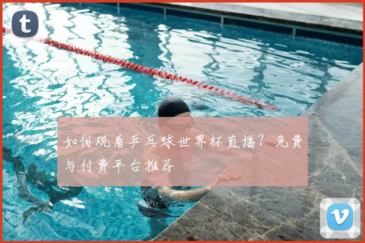 如何观看乒乓球世界杯直播?免费与付费平台推荐